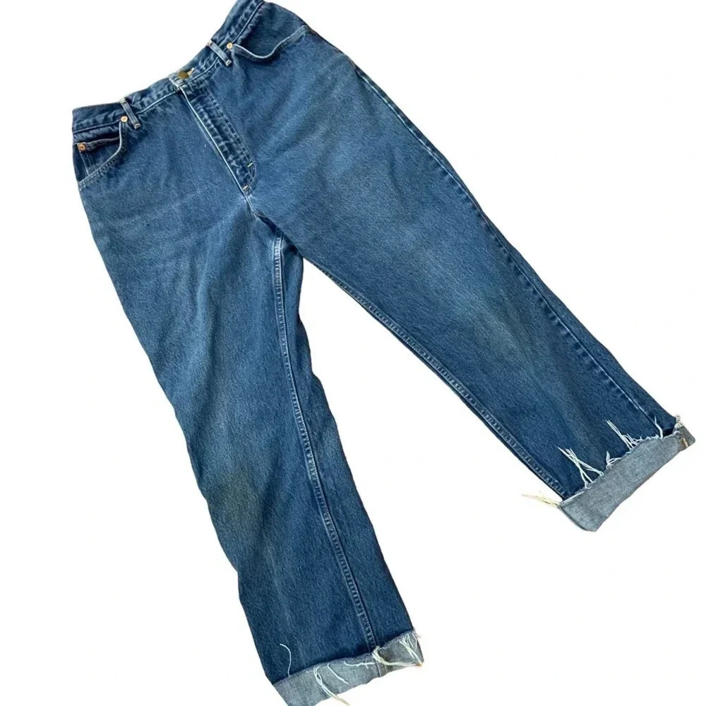 Vintage Lee High Waisted “Mom” Jeans 30W altered